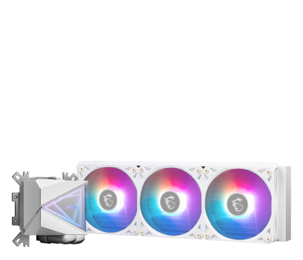 MSI MAG Core Liquid I360 White 3x120mm - 1280378 - zdjęcie 3